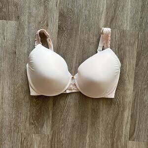 Natori Lace Underwire Bra Cream Size 32DDD